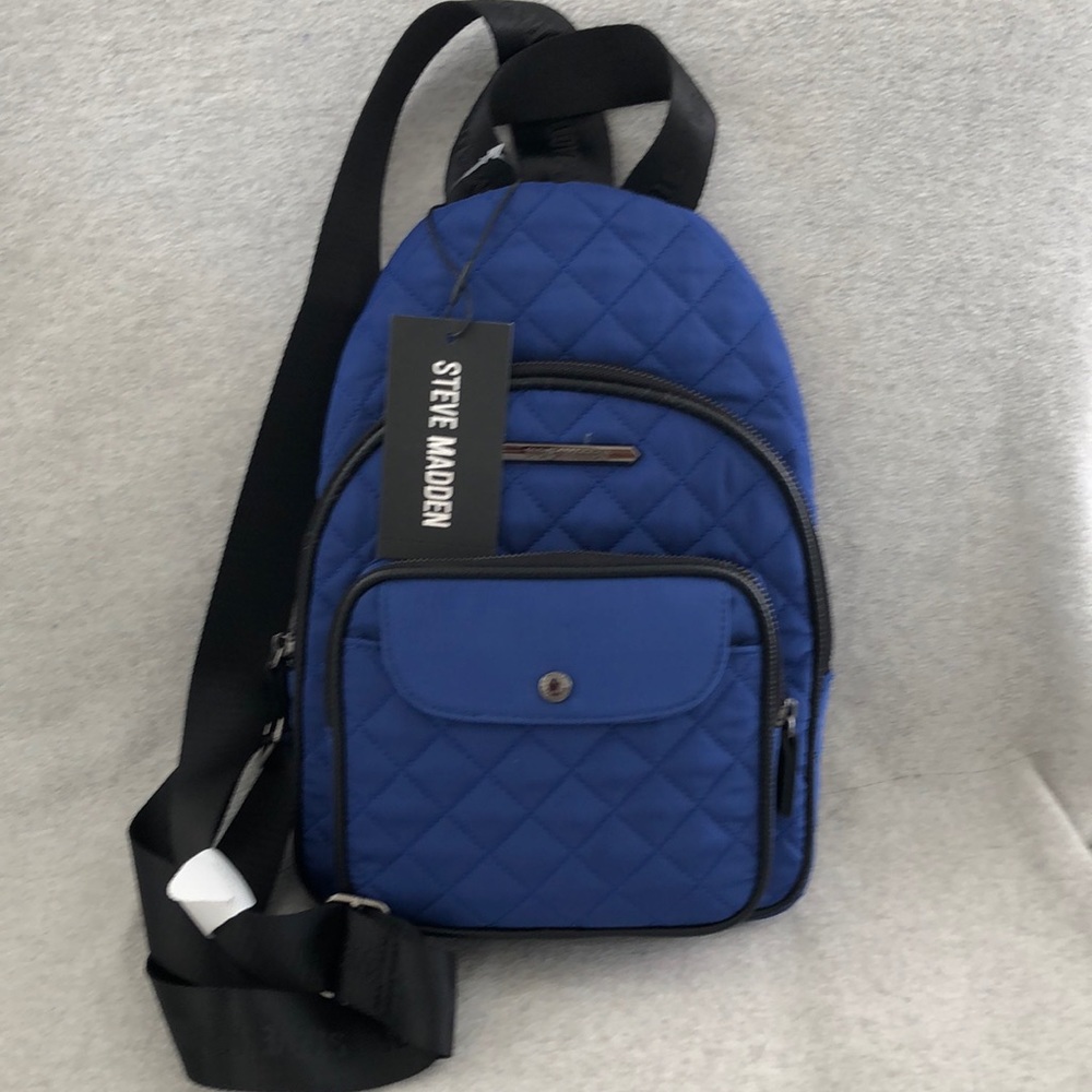 New Royal Blue Crossbody Backpack 🎒